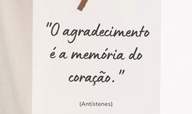 Dia da gratidão...