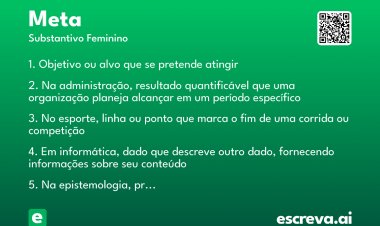 O que é Meta?